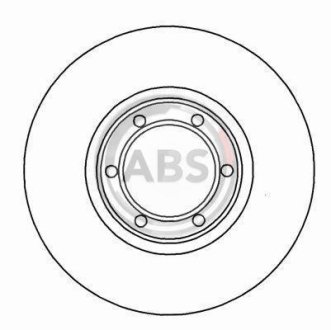 Гальмівний диск перед. Trafic -01 A.B.S. 15106