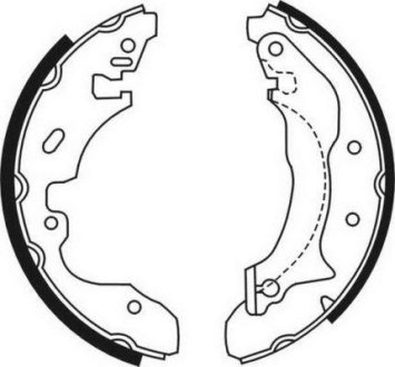 Гальмівні колодки, барабанні ABE C0G042ABE