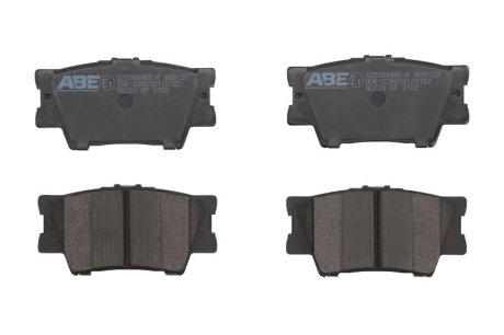 Тормозные колодки дисковые ABE C22034ABEP