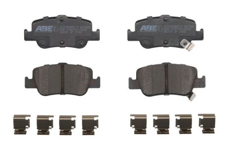 Тормозные колодки дисковые ABE C22036ABEP