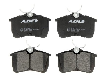 Тормозные колодки дисковые ABE C24011ABE (фото 1)