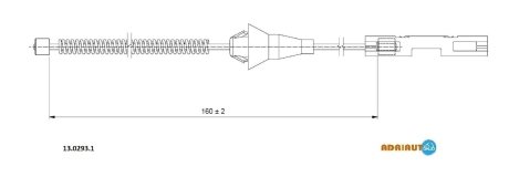 Тросик ADRIAUTO 13.0293.1