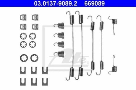 Комплект монтажний колодок ATE 03013790892