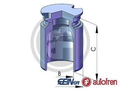 Поршень супорта зад Astra G/Zafira A 38x47,1 AUTOFREN D025222 (фото 1)