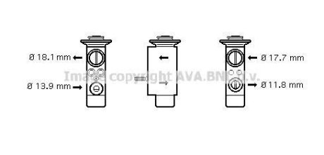 Деталь AVA COOLING BW1238