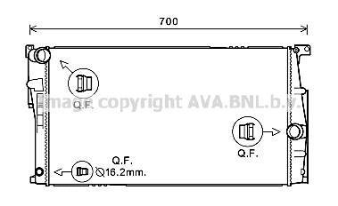 Деталь AVA COOLING BW2453 (фото 1)