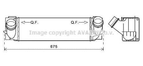 Деталь AVA COOLING BW4457 (фото 1)