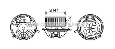 Деталь AVA COOLING BW8454