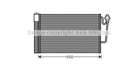 BMW Радіатор кондиціонера (конденсатор) Mini Cooper, One, Clubman, Countryman, Paceman AVA COOLING BWA5363D (фото 1)