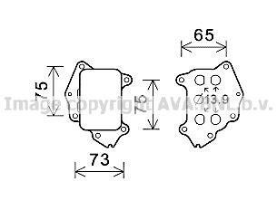 Охолоджувач оливи AVA COOLING CN3309 (фото 1)