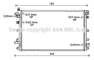 Деталь AVA COOLING OL2653 (фото 1)