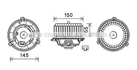 Деталь AVA COOLING OL8674 (фото 1)