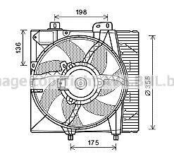 Вентилятор AVA COOLING PE7550