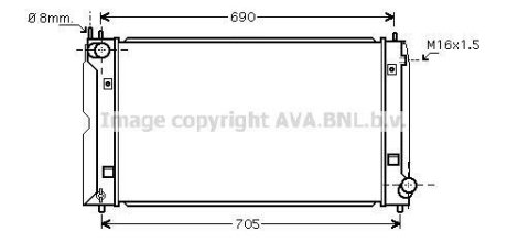 Деталь AVA COOLING TOA2386