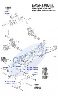 Сайлентблок верхнього важеля BELGUM PARTS BG1502