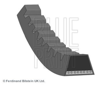 Ремінь клиновий 10x1050 BLUE PRINT AD10V1050 (фото 1)