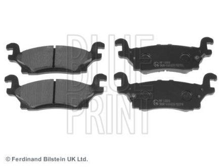 HUMMER гальмівні колодки задн.H3 BLUE PRINT ADA104222 (фото 1)