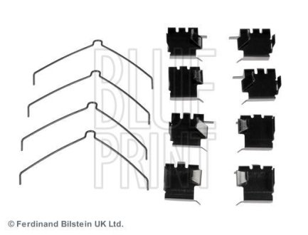 Установчий к-кт. гальм. колод. TOYOTA -97 BLUE PRINT ADT348607 (фото 1)