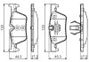 К-кт колодок зд F21/F20/F23/F22/F30/F31/F34 BMW 34216873093 (фото 6)