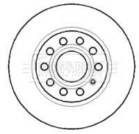 - Диск гальмівний (2 шт) BORG & BECK BBD4315