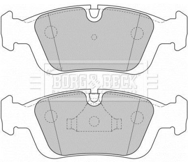 - Гальмівні колодки до дисків BORG & BECK BBP1627