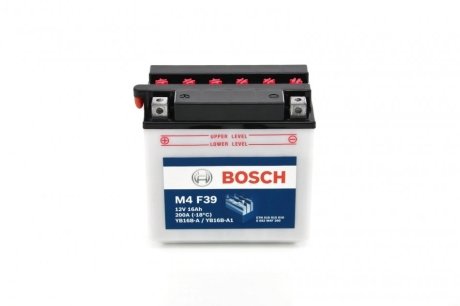 Мотоциклетная аккумуляторная батарея BOSCH 0 092 M4F 390 (фото 1)