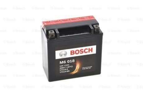 Акумуляторна батарея 12A BOSCH 0092M60180 (фото 1)