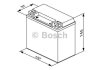 Акумуляторна батарея 12A BOSCH 0092M60180 (фото 6)