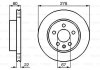 DB Гальмівний диск передн. (вент.) Vito108-110D/113-114 96- BOSCH 0986479B53 (фото 6)