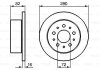 Диск тормозной задний coated BOSCH 0 986 479 B63 (фото 6)