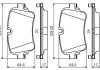 Комплект гальмівних колодок з 4 шт. дисків BOSCH 0 986 495 426 (фото 2)