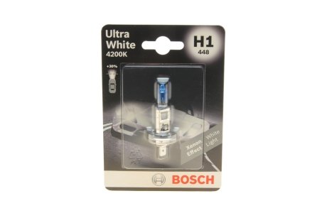 Лампа ultra white 4200k h1 BOSCH 1 987 301 088 (фото 1)