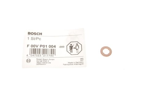 Кольцо уплотнительное BOSCH F00VP01004 (фото 1)