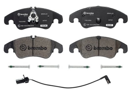 Гальмівні колодки дискові BREMBO P85098X (фото 1)