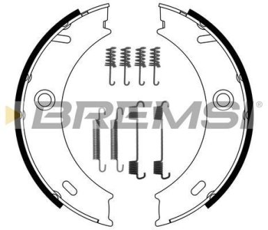 Колодки ручного гальма Sprinter/LT 96-06 (спарка)(з пружинками) BREMSI GF03071 (фото 1)