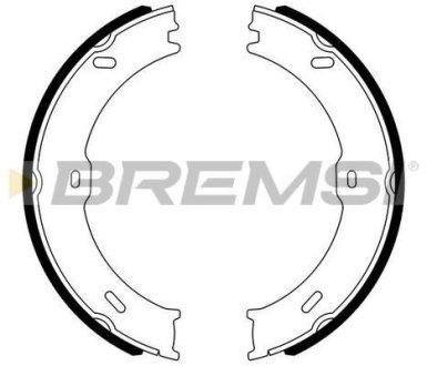Колодки ручного гальма Sprinter/Crafter 06- BREMSI GF0315