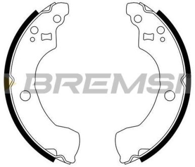 Гальмівні колодки зад. Nissan Primera(P11) /Almera II (N16) 00- BREMSI GF0867