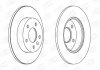 Диск тормозной задний (кратно 2) Opel Astra (01-10), Zafira (05-14) CHAMPION 562072CH (фото 1)