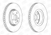 Диск тормозной передний (кратно 2) Volvo S80 (06-), V70 (06-), XC70 (07-) (562643CH-1) CHAMPION 562643CH1 (фото 1)