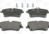 Колодки тормозные дисковые передние MB C-Class (W203), CLK (C209) CHA CHAMPION 571986CH (фото 2)