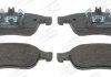 Колодки тормозные дисковые передние Renault Megane III (08-) CHAMPION 573268CH (фото 2)