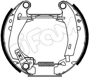 PEUGEOT Гальмівні колодки (барабан) 205, 309 CIFAM 151009