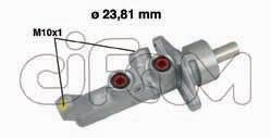 TOYOTA головний гальмівний циліндр (2 виходи M10, без ESP) AVENSIS 03-08, COROLLA 04-09 CIFAM 202647 (фото 1)