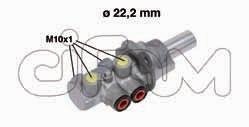 FIAT головний гальмівний циліндр без ABS Doblo 05- (сист.Bosch) CIFAM 202676