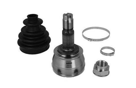 FIAT ШРКШ зовнішній к-кт 22/25 зуб. 500L 0.9 12-, LANCIA YPSILON 0.9 11-, OPEL ADAM (M13) 1.0 14-18, COMBO (X12) 1.4 12-, CORSA E (X15) 1.3 CDTI 14- CIFAM 607743