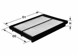 Фільтр повітряний Daewo Lanos/Sens CLEAN FILTERS MA1309