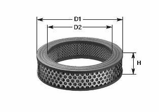 Фільтр повітряний 1.2MPI 8V FIAT Doblo 00-13, Punto 03-10 CLEAN FILTERS MA1326