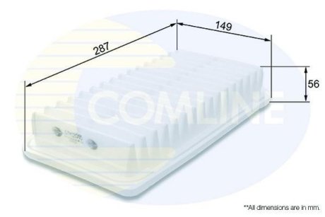 - Фільтр повітря (аналогWA6785/LX1286) COMLINE CTY12095