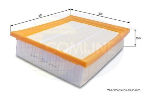 - Фільтр повітря (аналогWA6228/LX405) COMLINE EAF030
