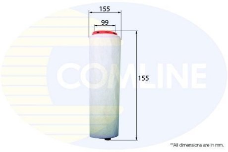 - Фільтр повітря (аналогWA6574/LX818) COMLINE EAF079